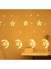 LED moon and star light (yellow)