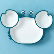 Silicone dinner plate for kids