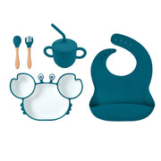 Silicone dinner plate for kids