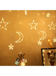 LED moon and star light (yellow)