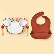 Silicone Dinner Plate for Kids - 4pcs