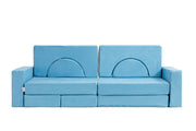 Funny Giftz Giant Toy Set for Kids to Build Anything - Blue（New, soft as a sofa）